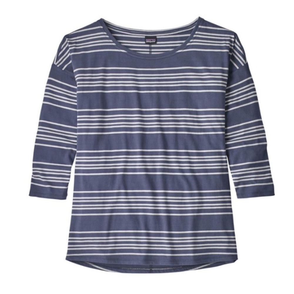 Patagonia Shallow Seas Top Dolomite Blue Size L